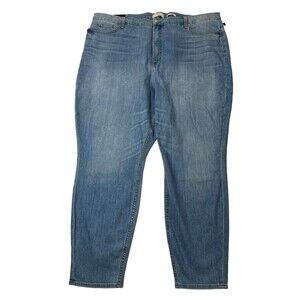 7 For All Mankind Womens Jen7 Plus Size 26 High Waist Skinny Jeans 44x29 NWT‎
